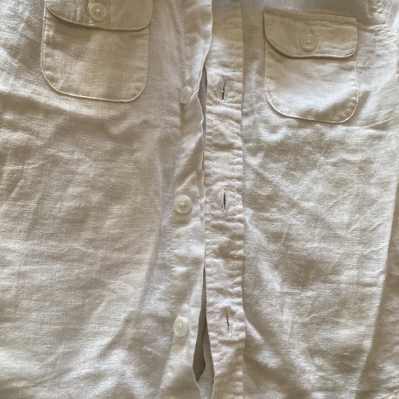 🧸Old Navy White Button Down Shirt - Picture 2 of 6